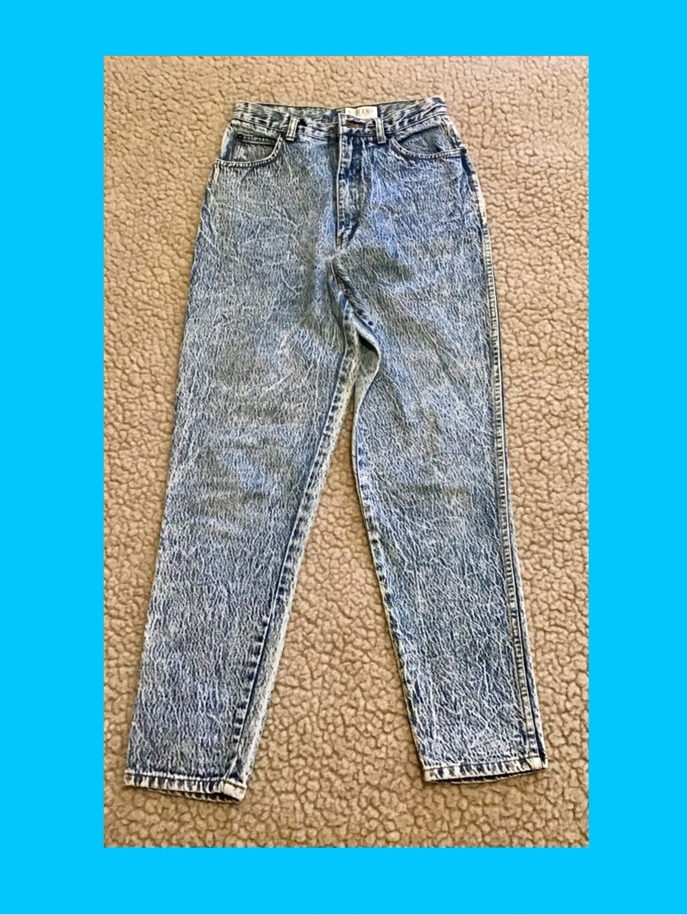 Vintage Acid Wash Highrise Jeans